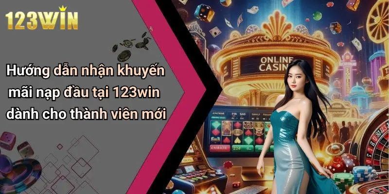 Hướng dẫn nhận khuyến mãi nạp đầu tại 123win dành cho thành viên mới