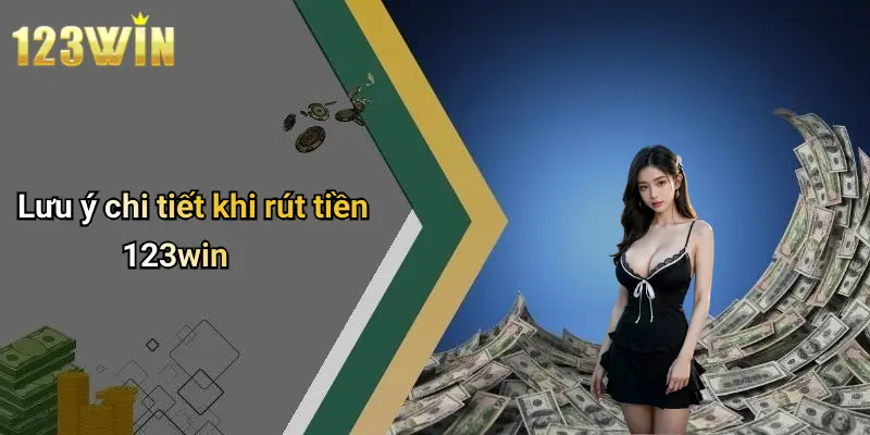Lưu ý chi tiết khi rút tiền 123win