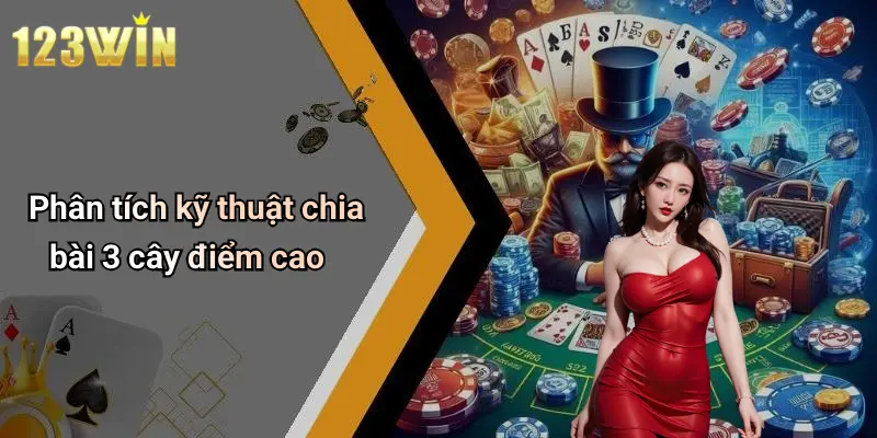 Phân tích kỹ thuật chia bài 3 cây điểm cao